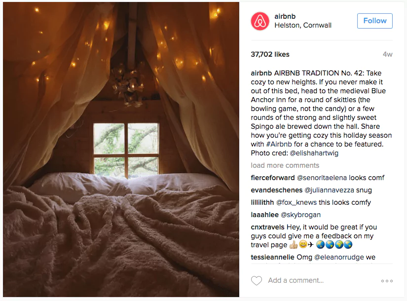 Airbnb’s user-generated content